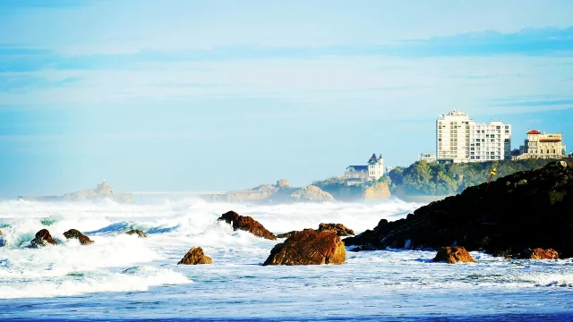 Biarritz Plage de la Côte des basques