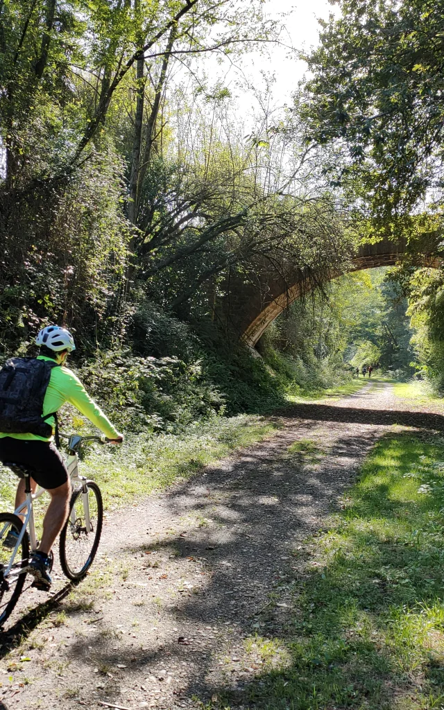 Voie verte de Chalosse sur la commune de Montfort-en-Chalosse